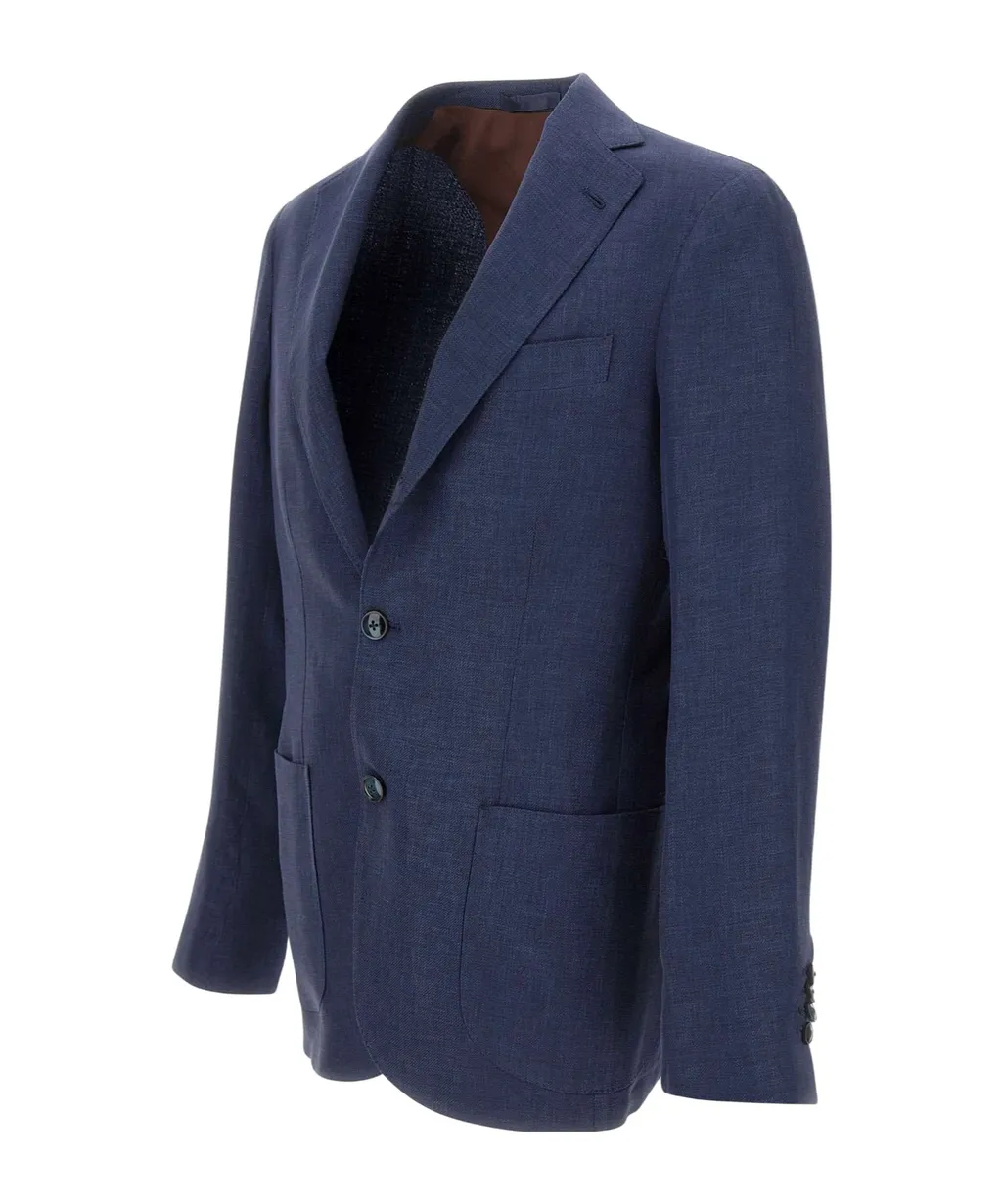 Barba Lello Three-Button Blazer