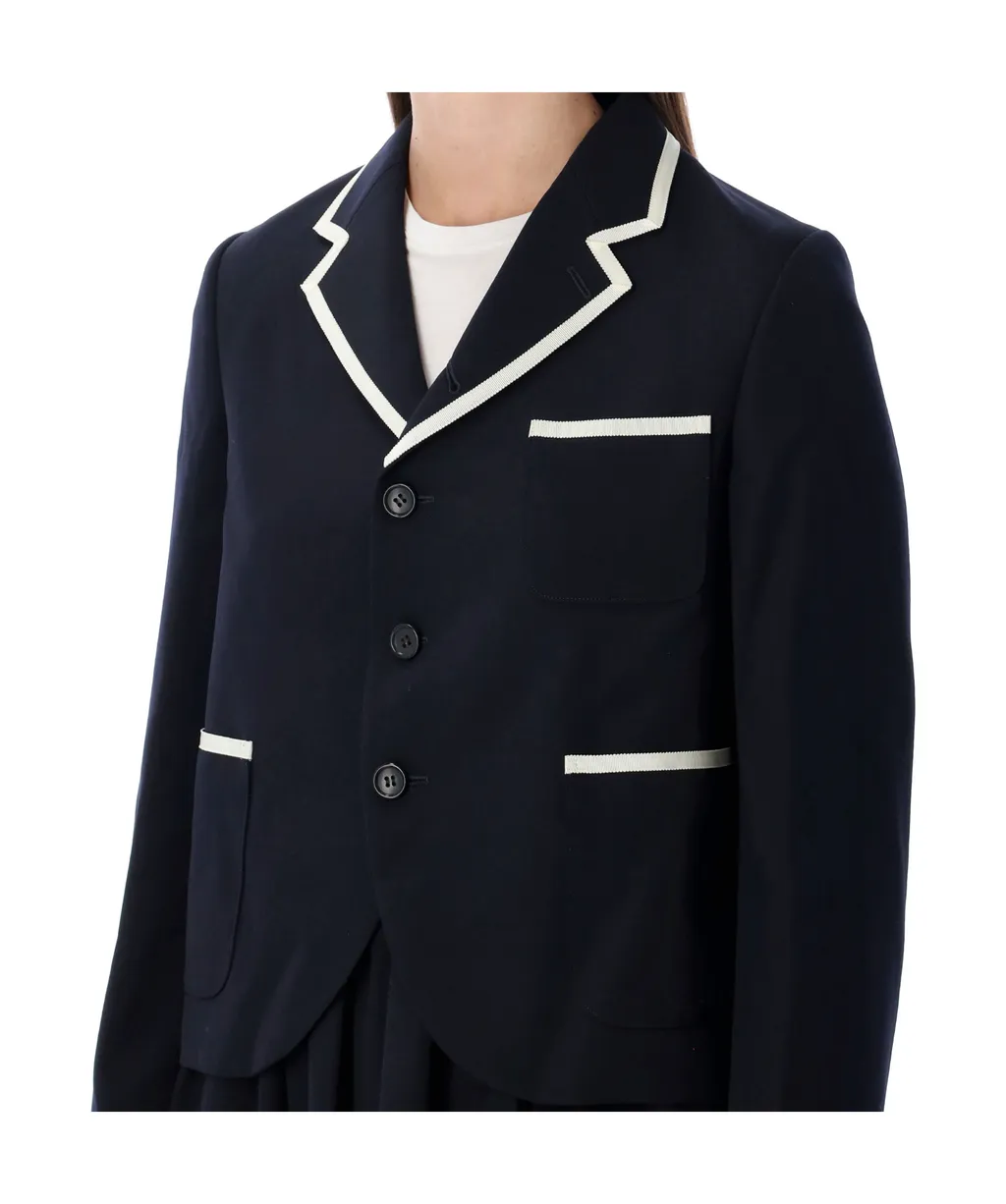 Comme Des GarÇOns Girl Single-Breasted Tailored Blazer