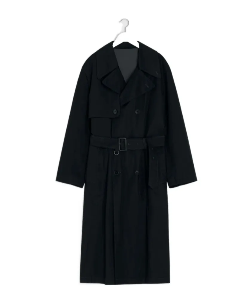 Lemaire Double-Breasted Trench Coat