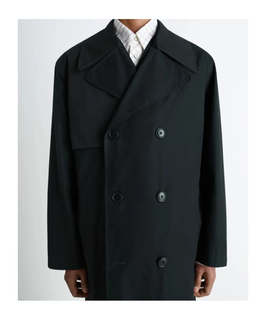 Lemaire Double-Breasted Trench Coat
