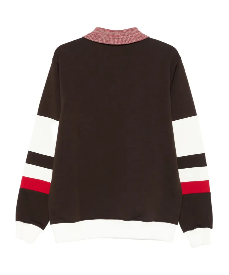 Long-Sleeved Polo Shirt