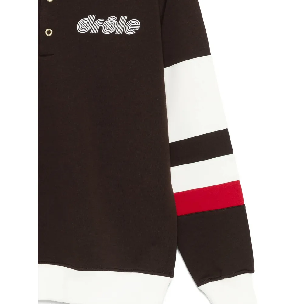 Long-Sleeved Polo Shirt