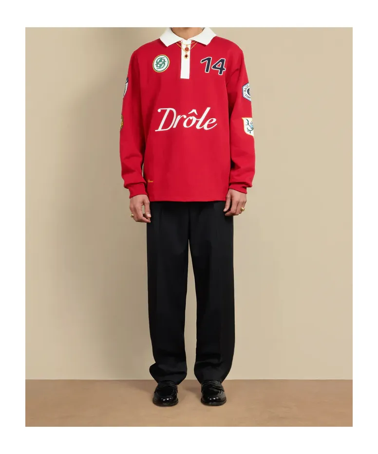 DrÔLe De Monsieur Le Polo Racing Polo Shirt