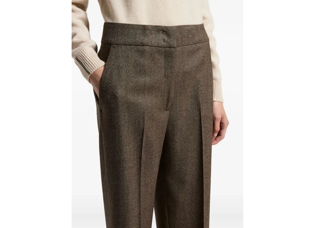 Cuffed-Hem Trousers