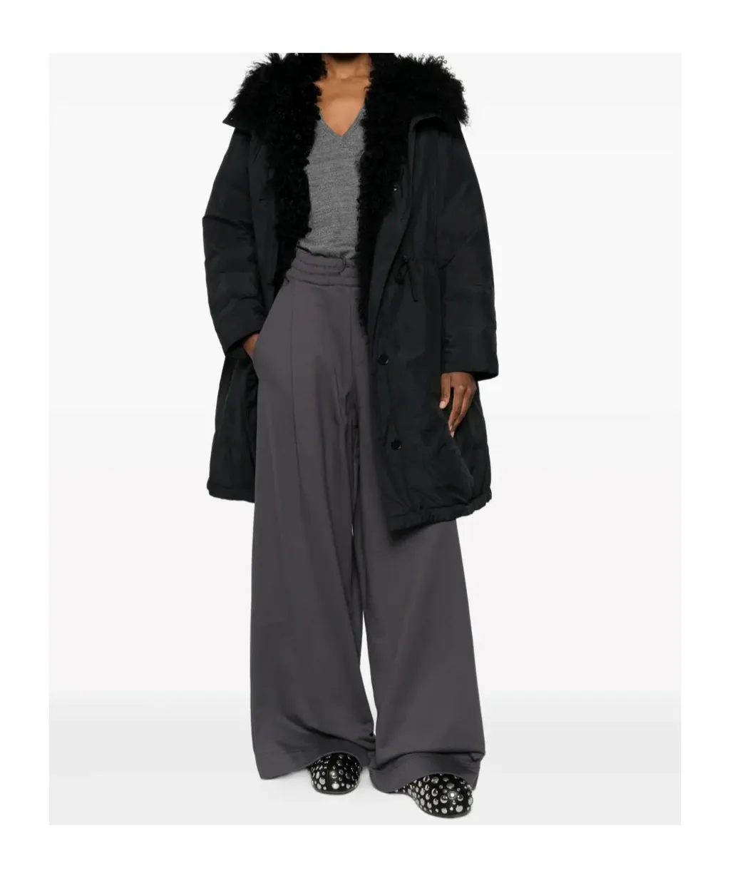 Faux Fur-Trim Jacket