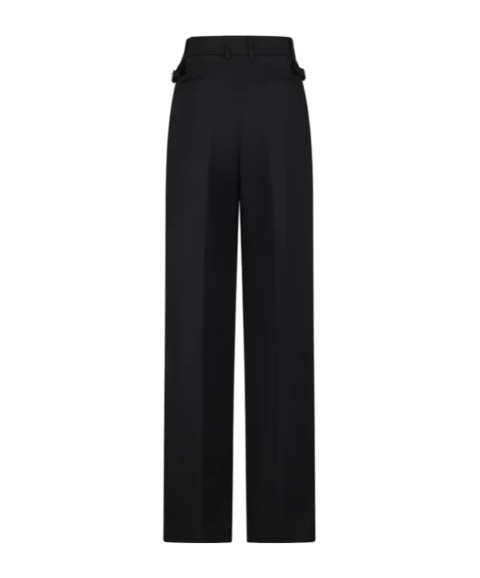 Straight-Leg Casual Pants