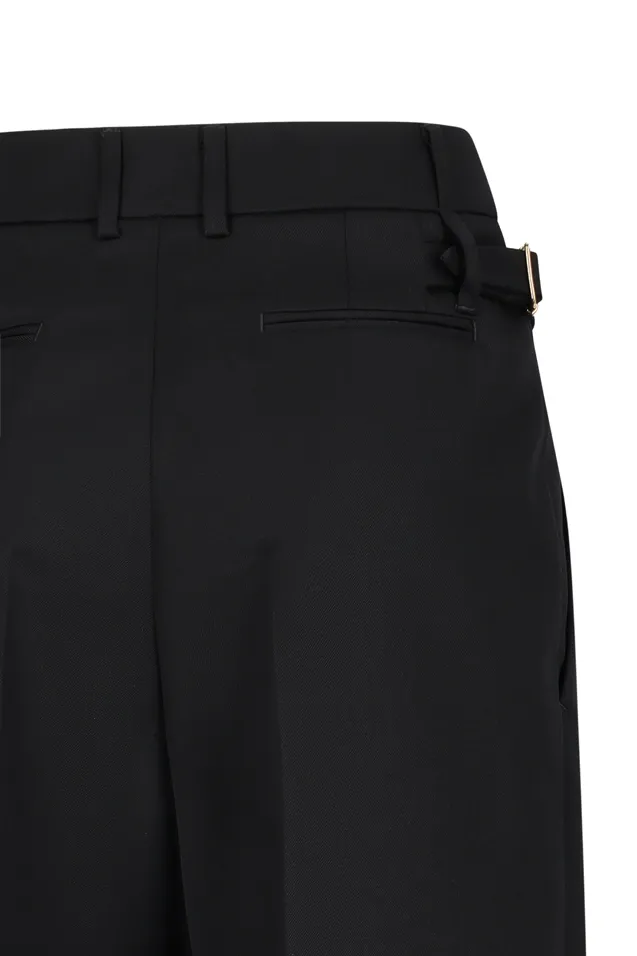 Straight-Leg Casual Pants