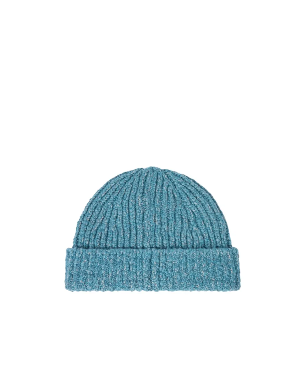 Stone Island Logo Patch Knitted Beanie