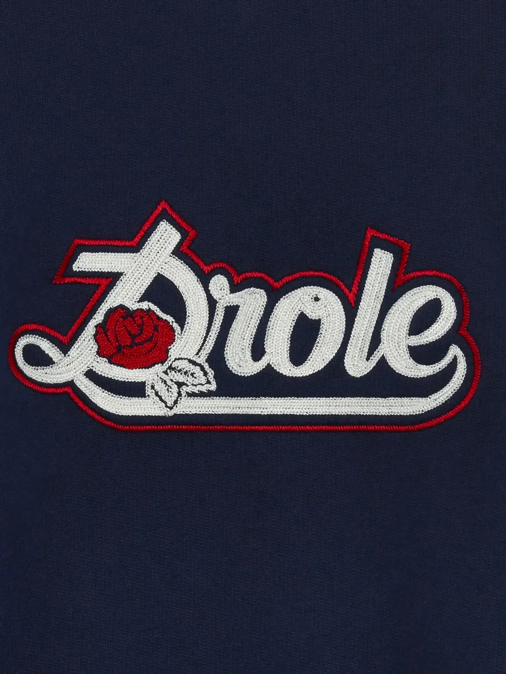 DrÔLe De Monsieur Logo Crewneck Sweater