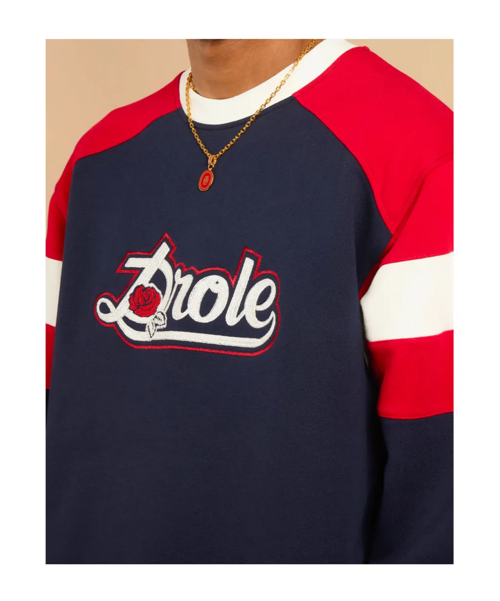 DrÔLe De Monsieur Logo Crewneck Sweater