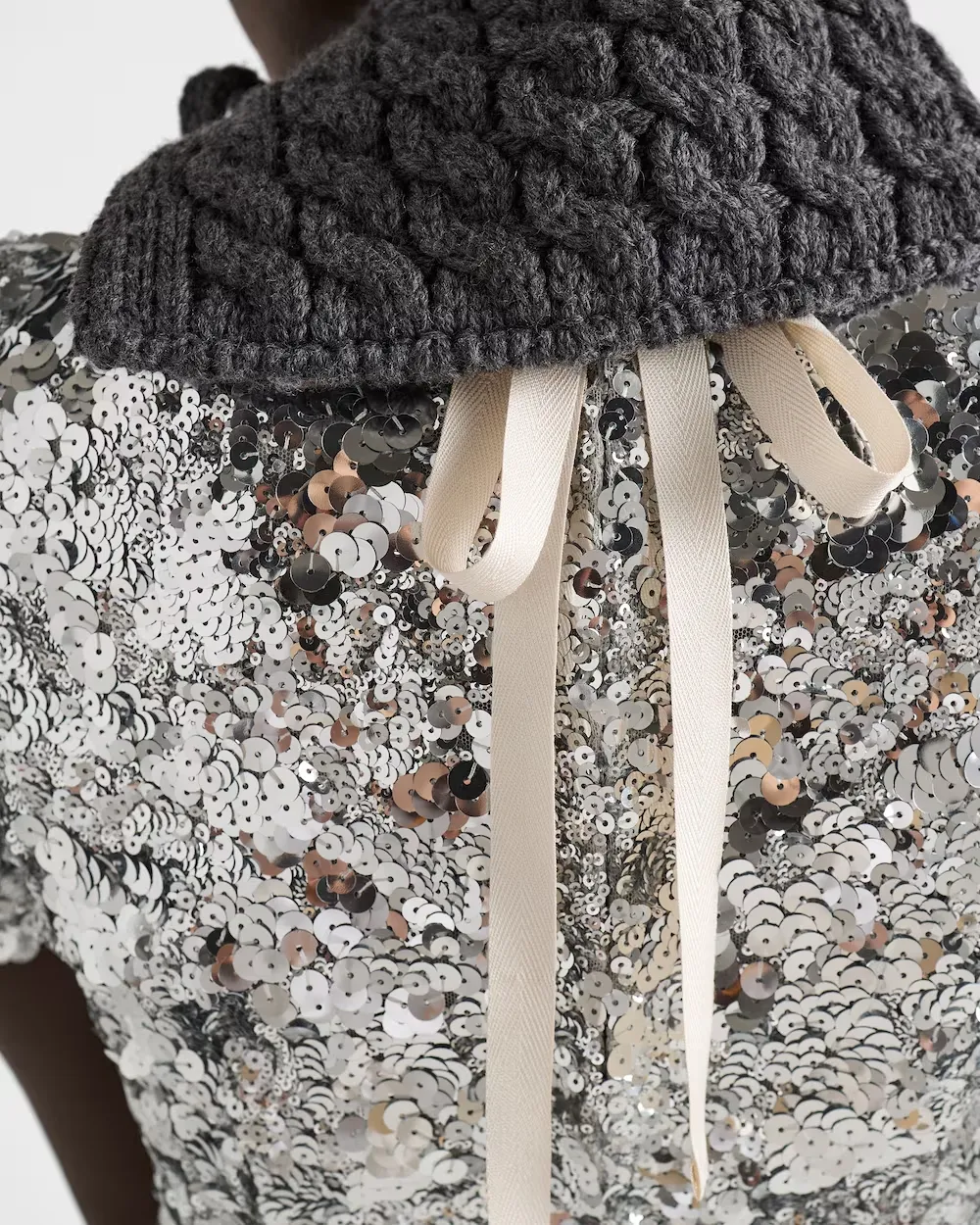 Embroidered Sequin Top