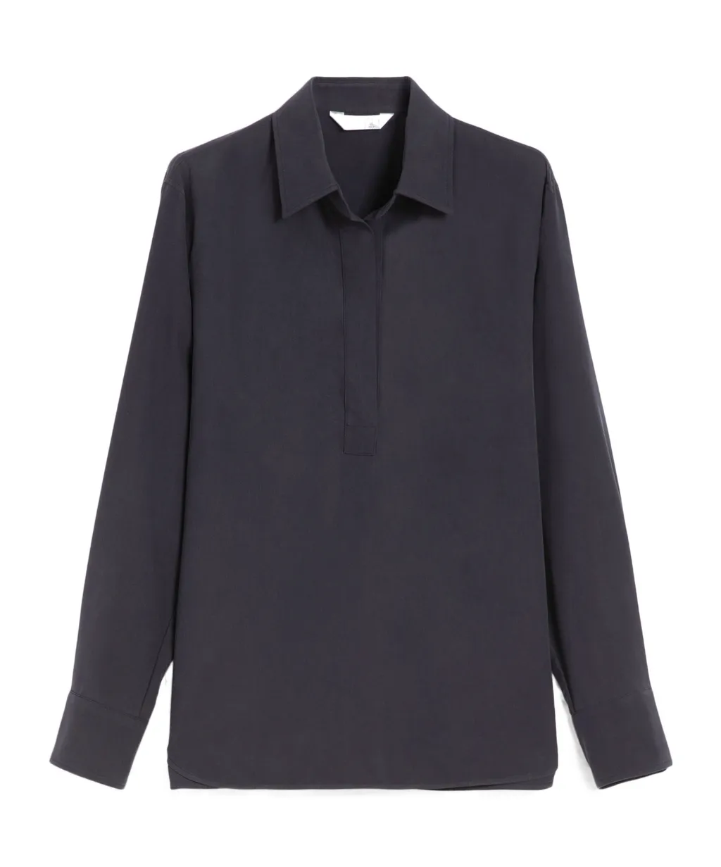 Silk Canvas Shirt