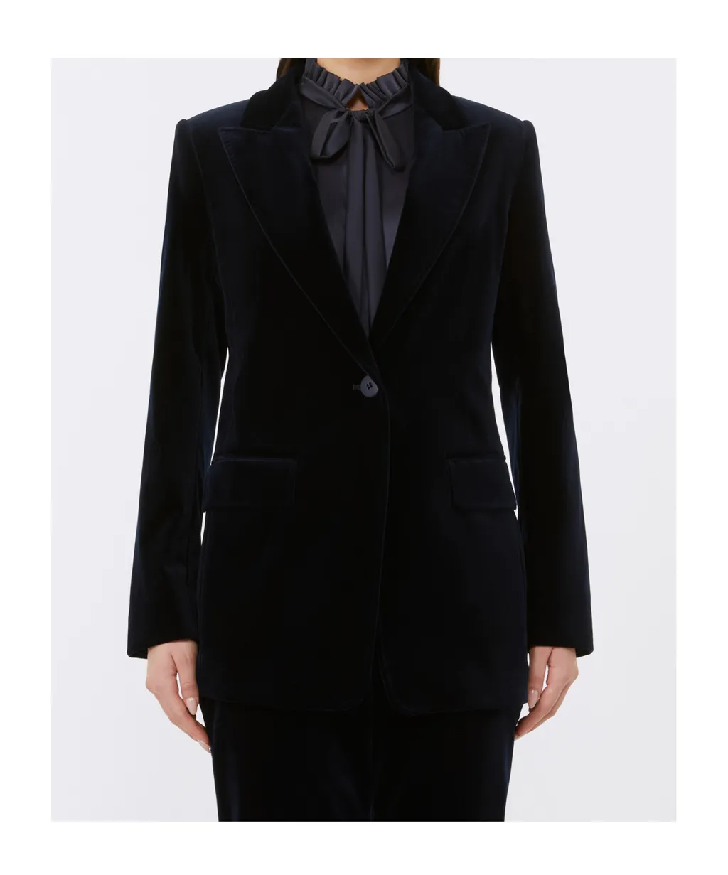 Lapel Long-Sleeved Suit Jacket