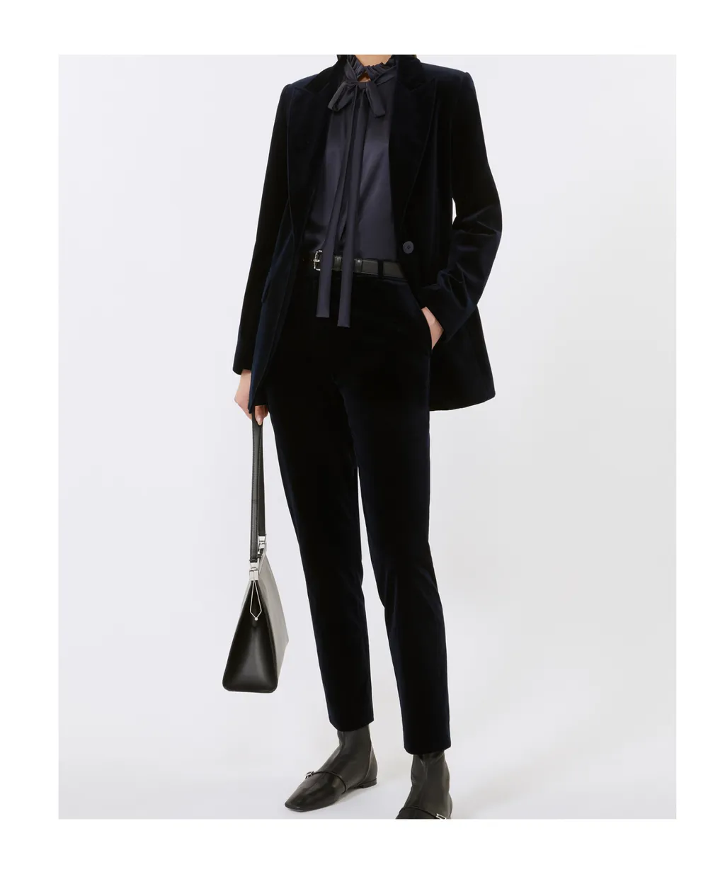 Lapel Long-Sleeved Suit Jacket