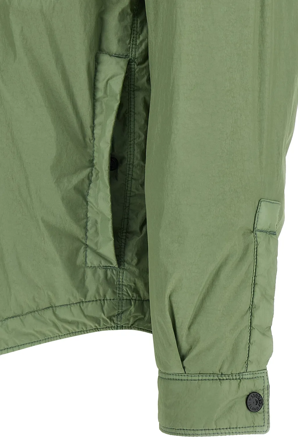 Stone Island Logo Patch Zipped Jacket