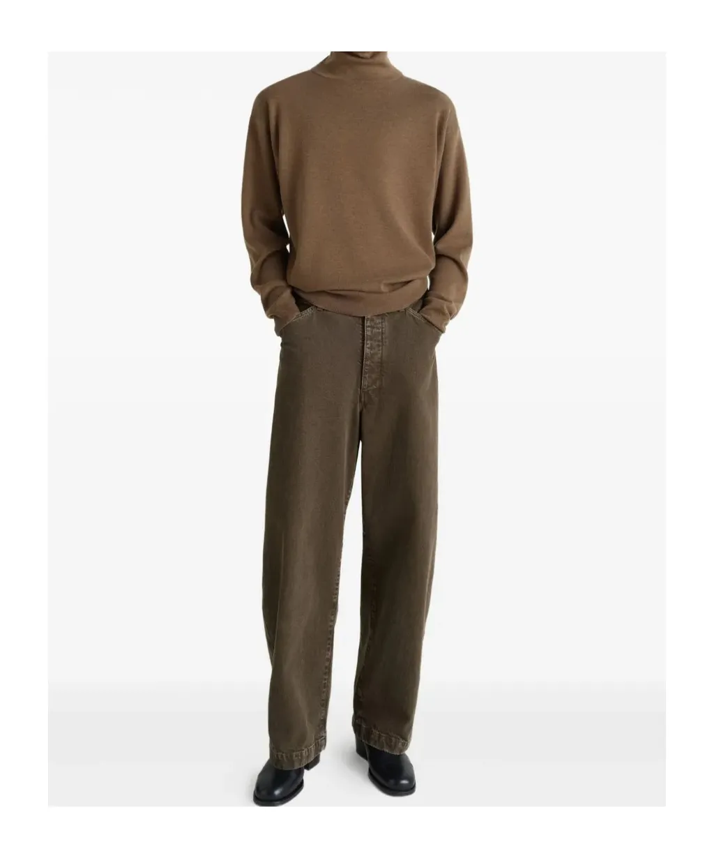 Crew-Neck Wool Sweater