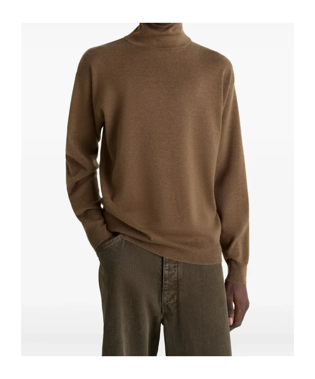 Crew-Neck Wool Sweater