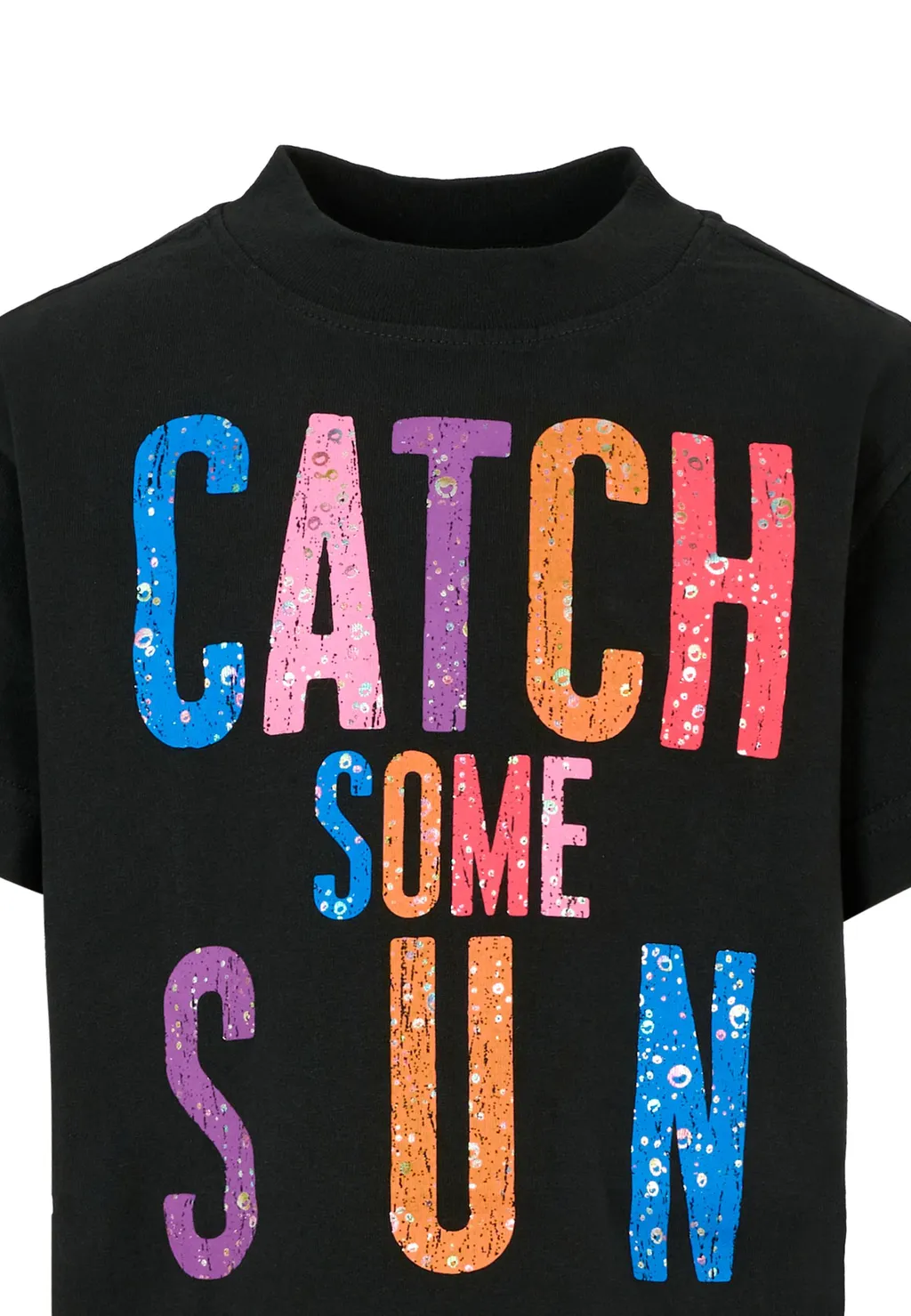 Palm Angels Kids Sequin-Embellished Crewneck T-Shirt