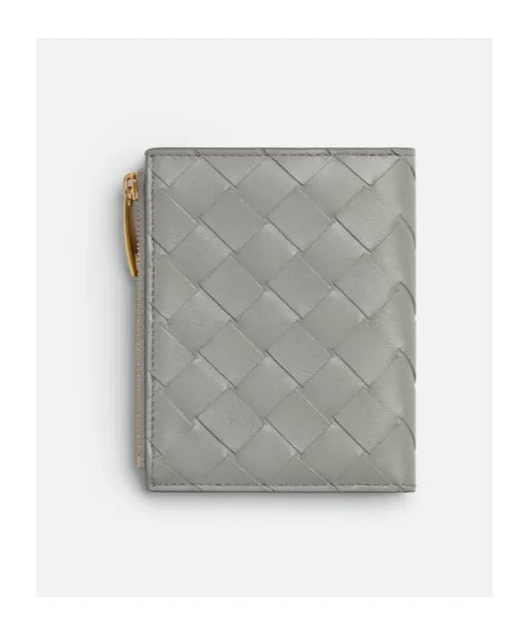 Intrecciato Small Bi-Fold Wallet