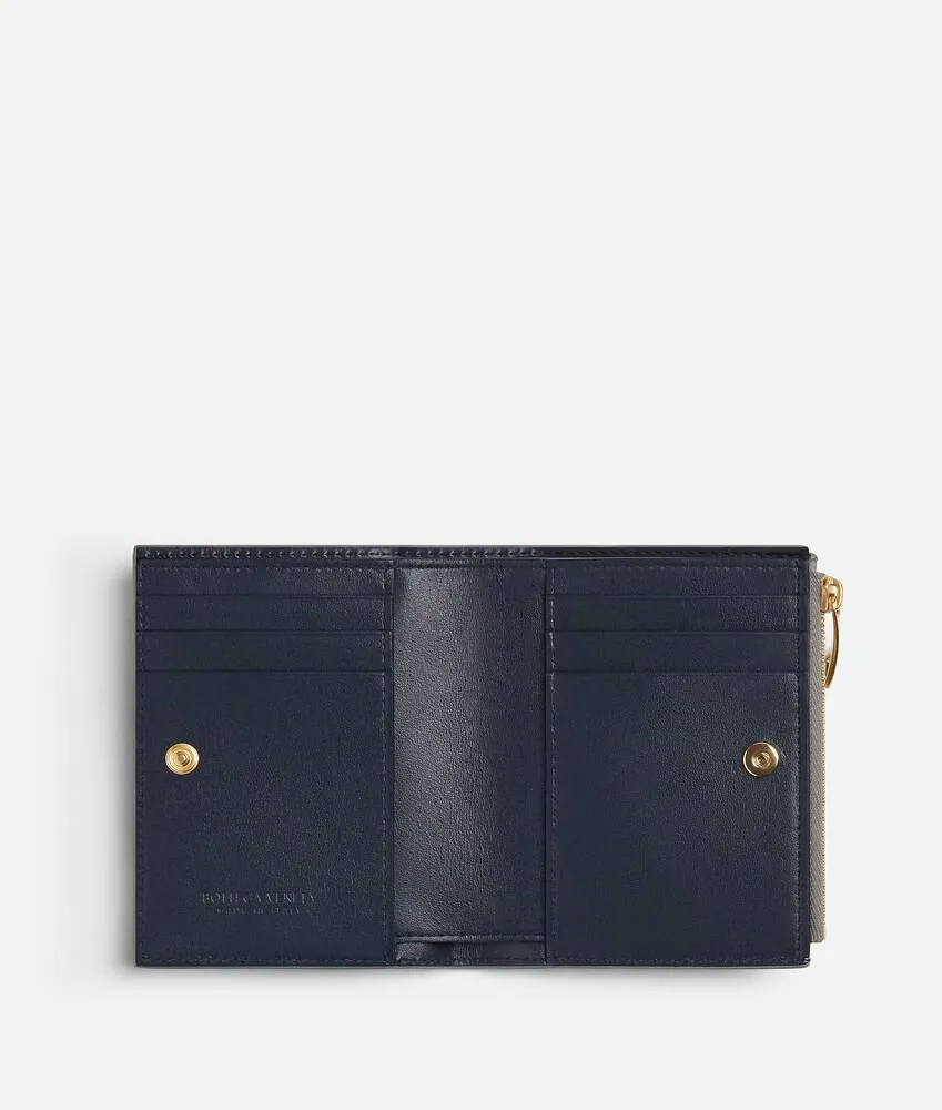 Intrecciato Small Bi-Fold Wallet