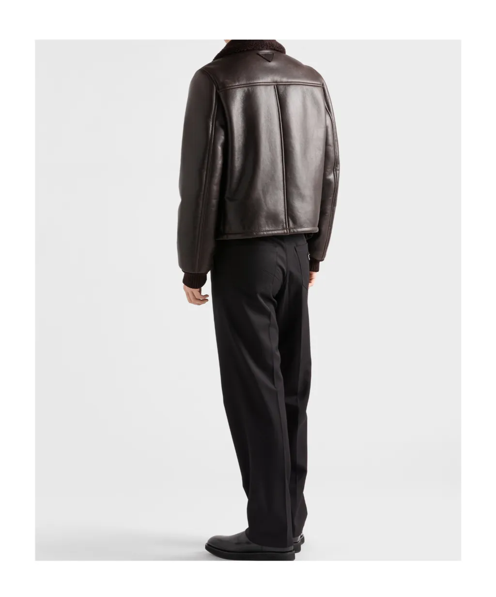 Leather And Shearling Jacket