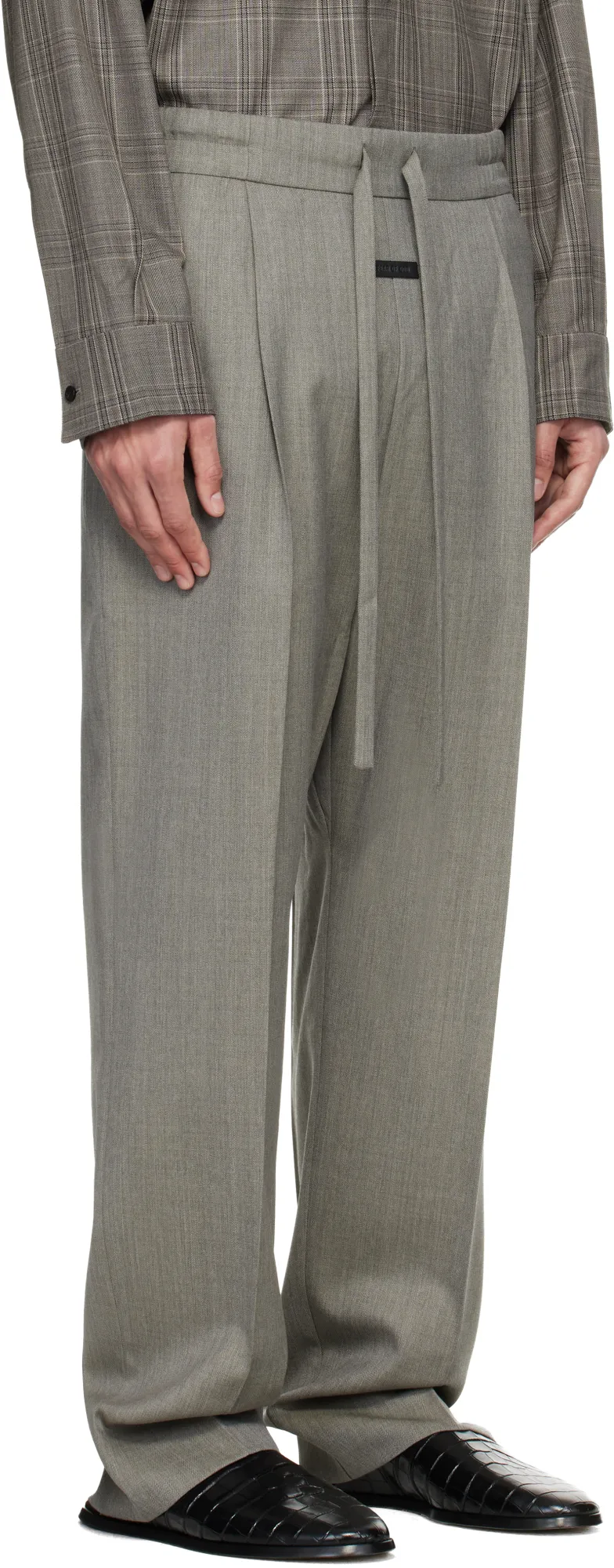 Fear Of God Chevron Drawstring Straight Pants