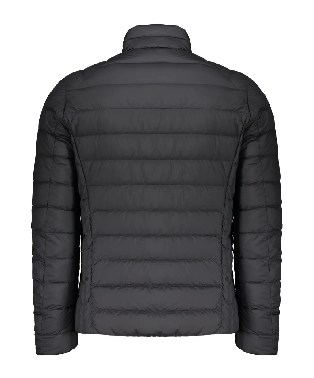 Padded Raised-Collar Jacket