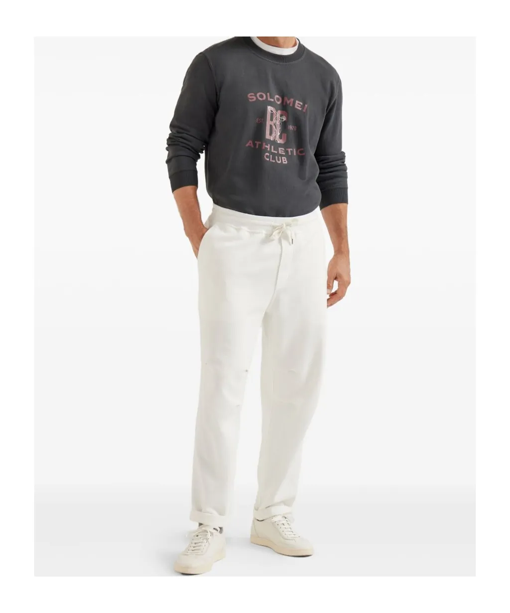 Solomei Athletic-Club Print Sweatshirt