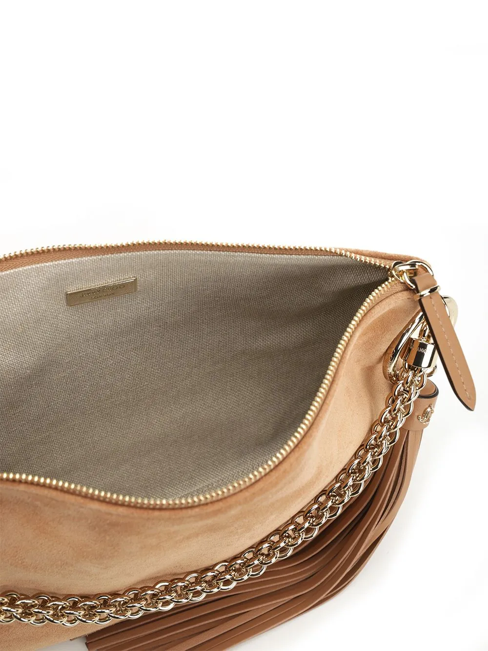 Jimmy Choo Callie Top Zipped Clutch Bag