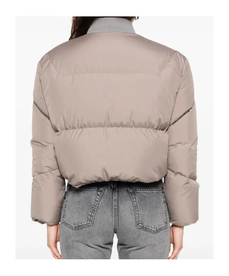 Long-Sleeved Down Jacket
