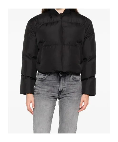 Quilted Bomber Jacket