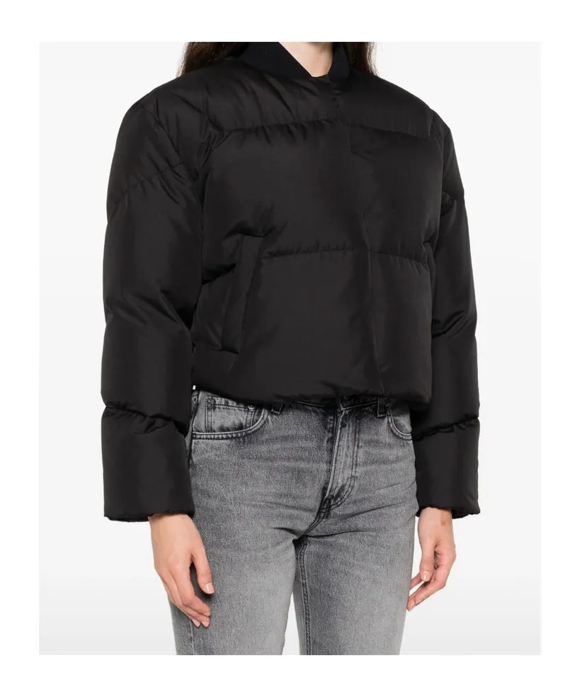 Quilted Bomber Jacket