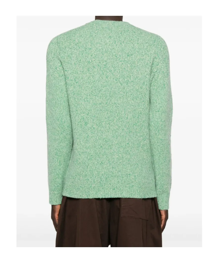 Crew Neck Long-Sleeved Sweater