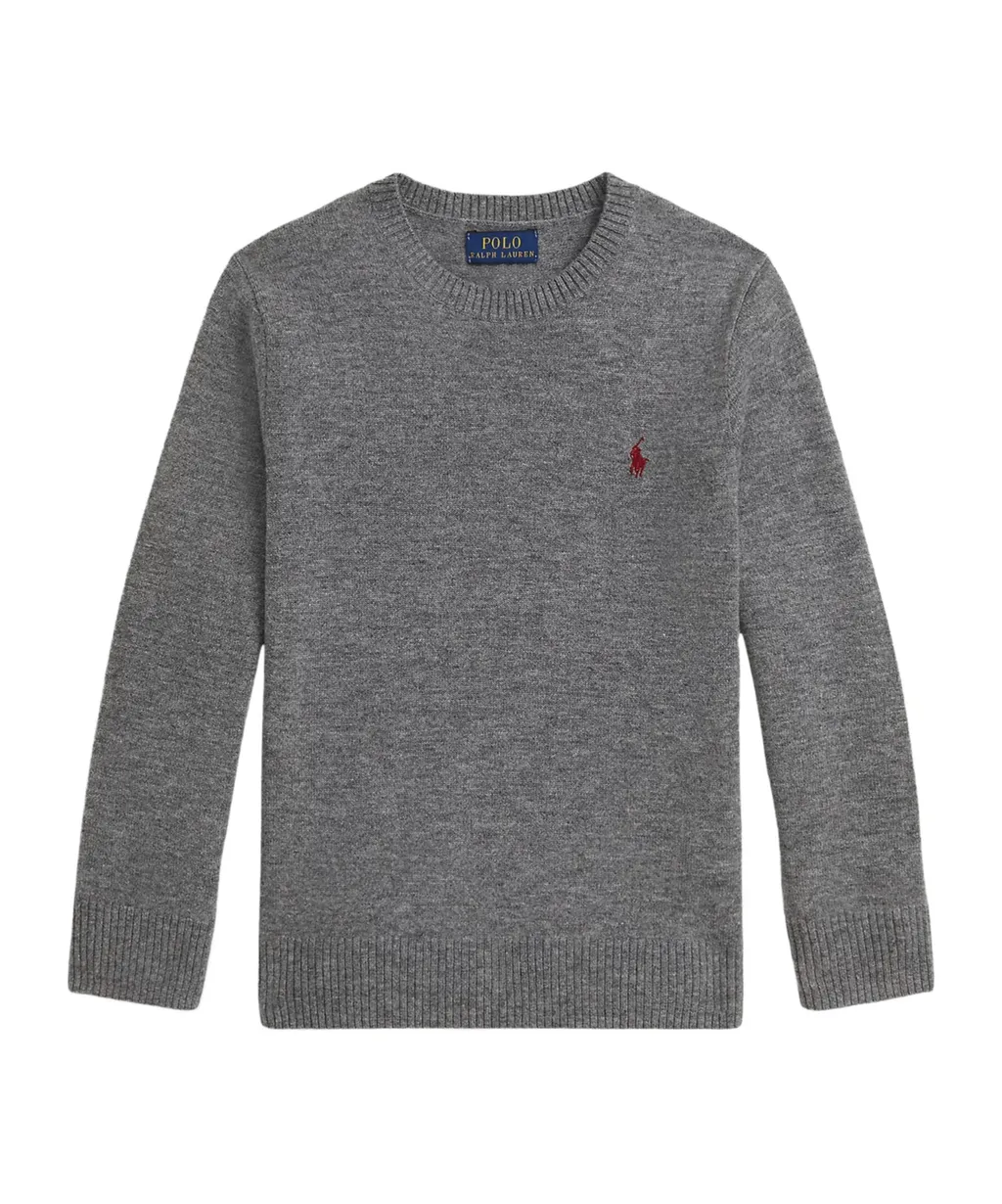 Wool Sweater With Logo