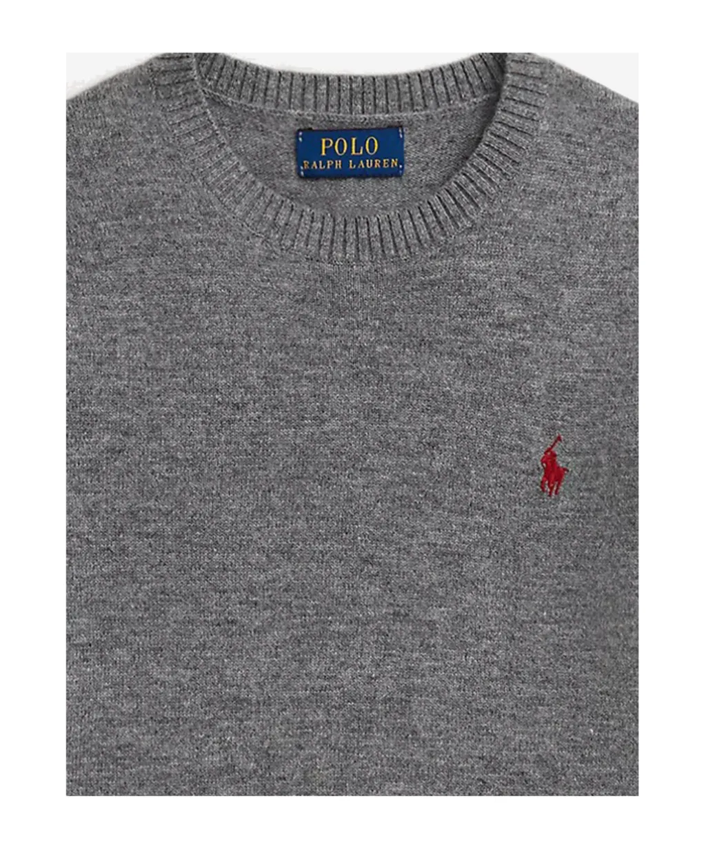 Wool Sweater With Logo