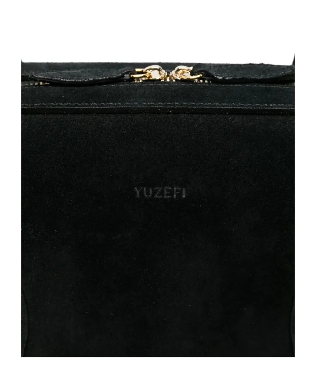 Suede Tote Bag