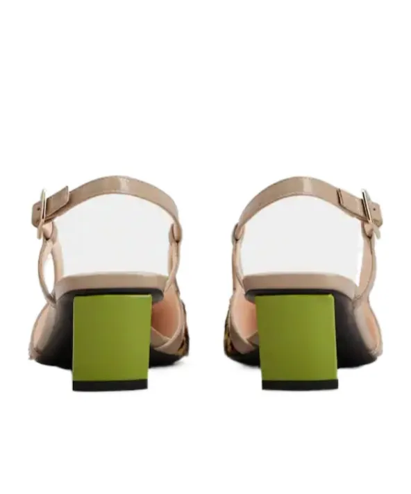 Belle Vivier Slingback Pumps In Leather