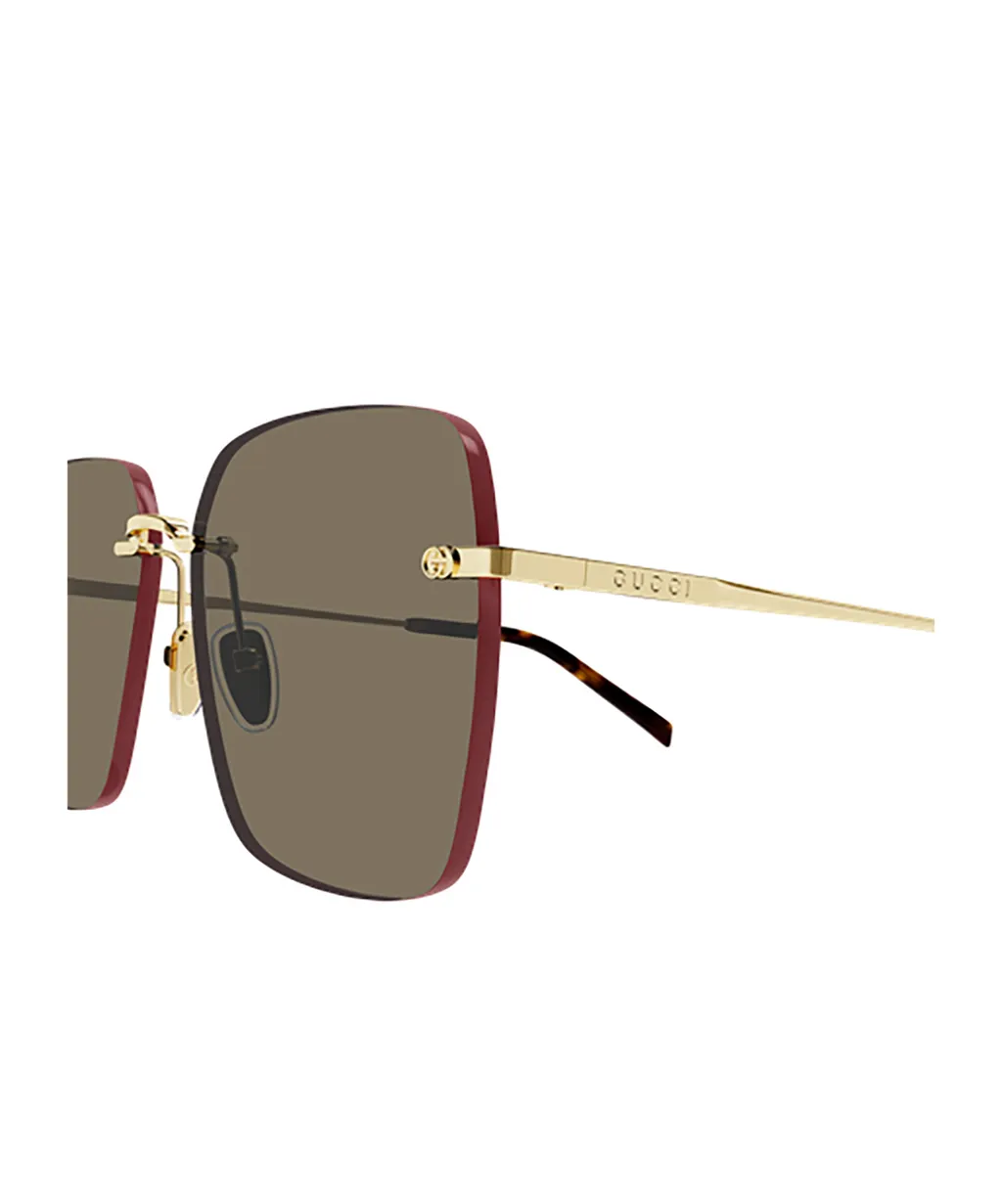Gucci Eyewear Specialized Fit Square Sunglasses