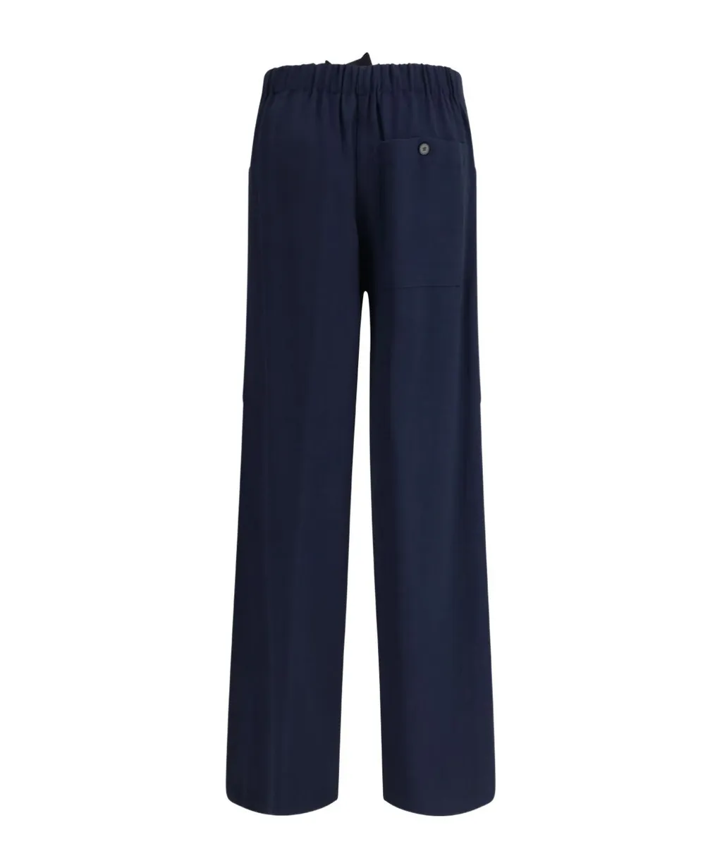 Forte Forte Drawstring Wide-Leg Pants