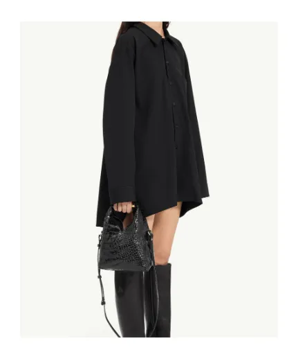 Mm6 Maison Margiela Technical Poplin Shirt Dress