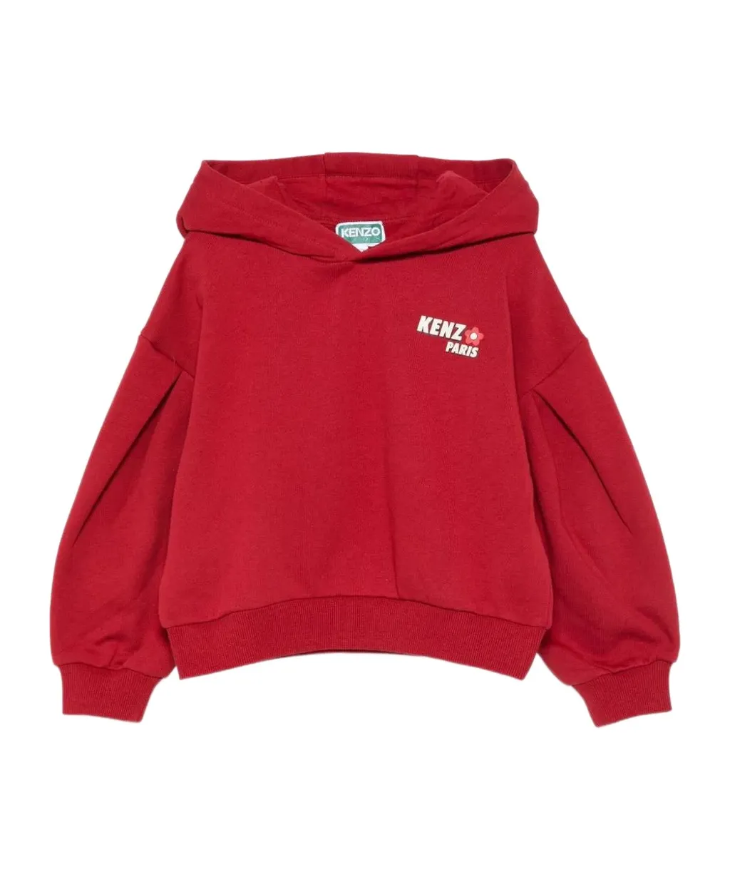 Split-Sleeve Hooded Top