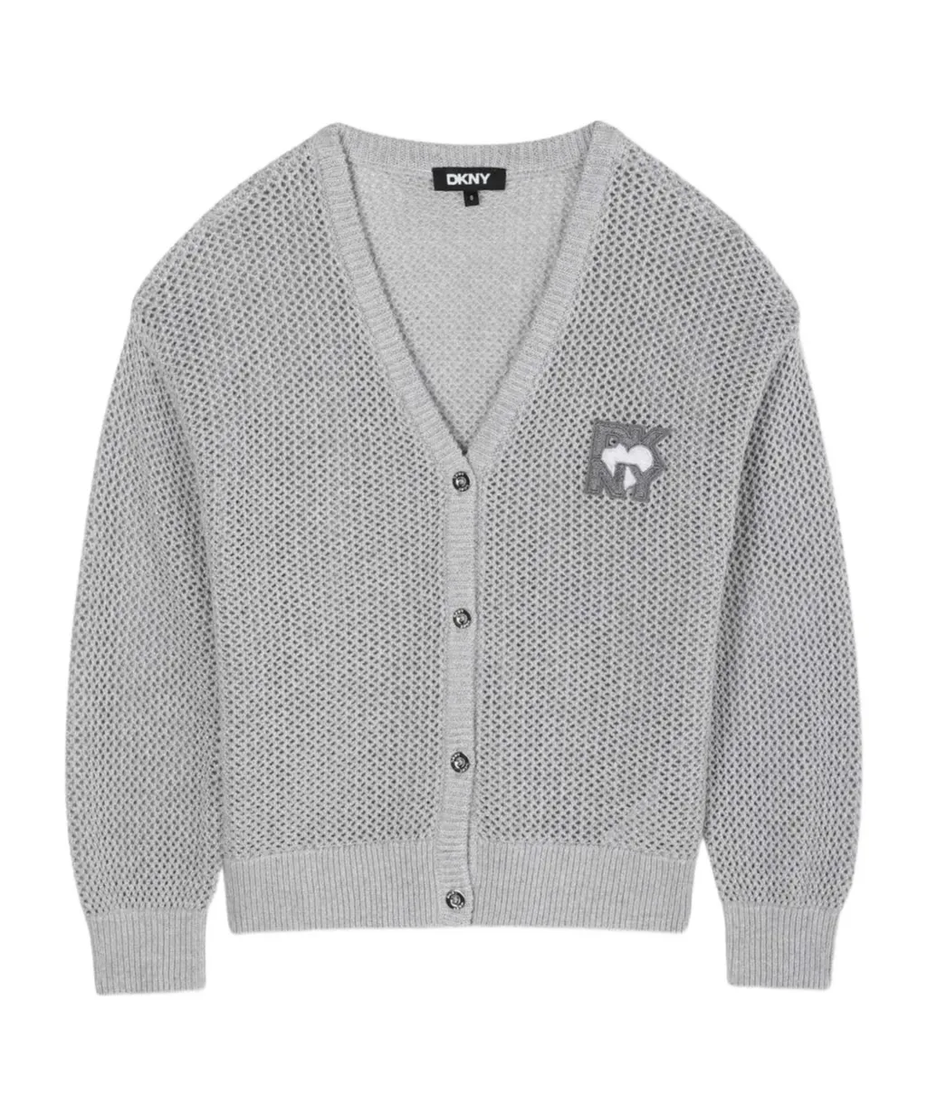 V-Neck Knitted Cardigan