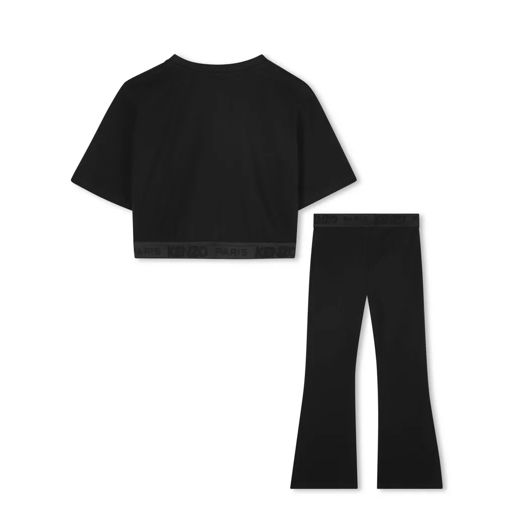 Logo-Appliqué Tracksuit Set