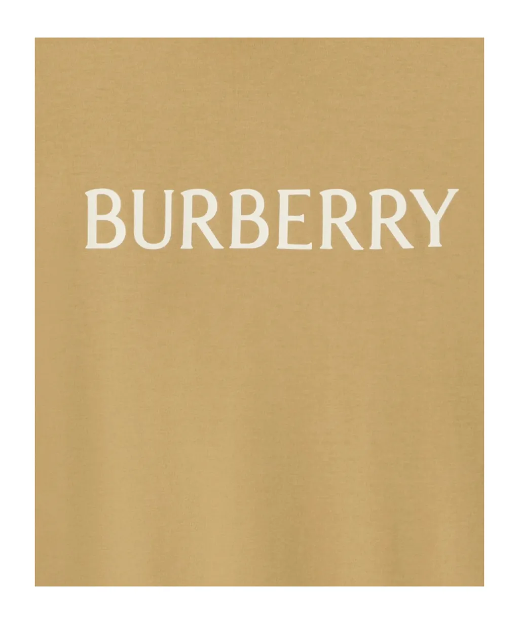 Burberry Logo Printed Crewneck T-Shirt