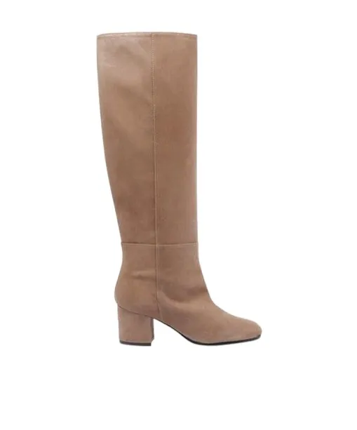 Via Roma 15 Round Toe Suede Boots