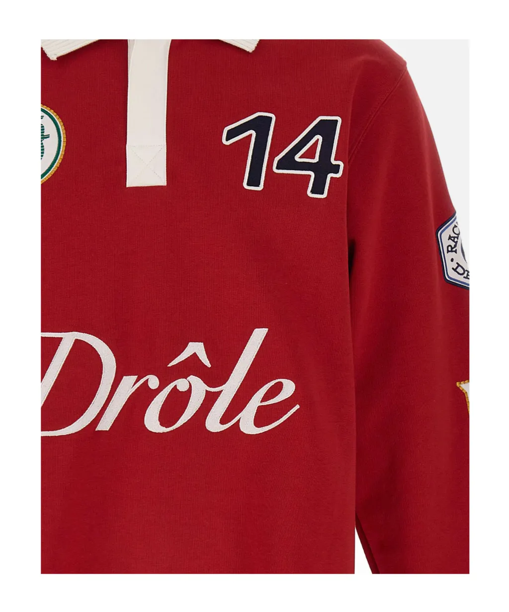 Long-Sleeved Polo Shirt