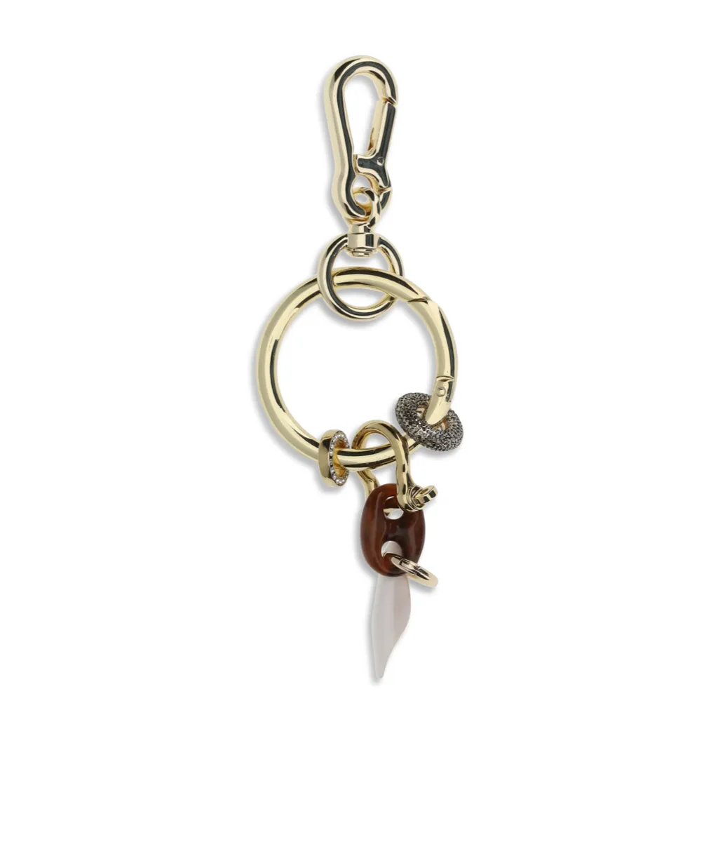 Benedetta Bruzziches Chatelaine Shell Keychain