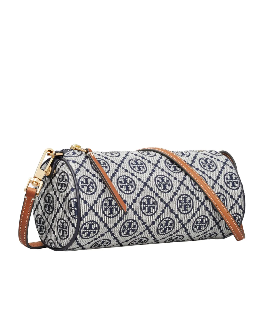 Tory Burch T Monogram Cylinder Bag
