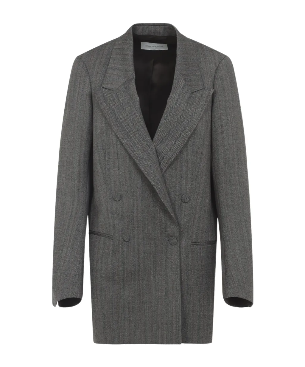 Long-Sleeved Suit Jacket