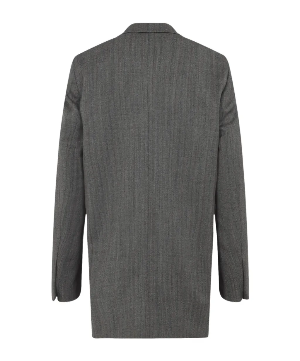 Long-Sleeved Suit Jacket